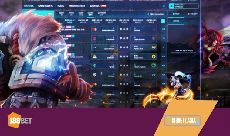 Lý do Esport 188Bet ngày càng có nhiều lượt truy cập